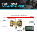 Battery Monitor High Low Voltage Programmable Alarm 350A Compatible 12V Battery - Tavice