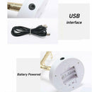 Battery Powered USB LED Fairy Tree Light Copper Wire Home Party Decoration Lamp - Tavice