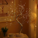 Battery Powered USB LED Fairy Tree Light Copper Wire Home Party Decoration Lamp - Tavice
