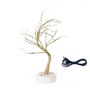 Battery Powered USB LED Fairy Tree Light Copper Wire Home Party Decoration Lamp - Tavice