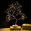 Battery Powered USB LED Fairy Tree Light Copper Wire Home Party Decoration Lamp - Tavice