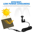 Bird Bath Submersible Solar Fountain Pump Water Panel Power Pool Garden Pond Kit - Tavice