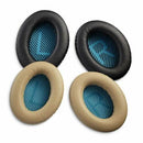 Black | Replacement Ear Pads Pad Cushions for Bose QC2 QC15 QC25 AE2 AE2I AE2w Headphone - Tavice