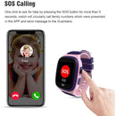 Blue | 4G Kids Smart Watch GPS Tracker WIFI SOS Camera Video Call Smartwatch Gifts - Tavice