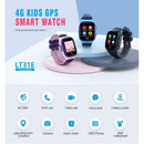 Blue | 4G Kids Smart Watch GPS Tracker WIFI SOS Camera Video Call Smartwatch Gifts - Tavice