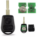BMW 3 Button Compatible Complete Remote Key For E31 E32 E34 E36 E38 E39 E46 Z3 - Tavice