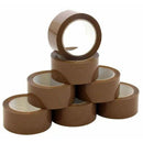 Brown Packaging Tape 48mm x 75m - Value 12 Pack - Tavice