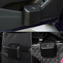Car Trash Bin Door Hanging Trash Can Portable Rubbish Garbage Car Storage Box AU - Tavice