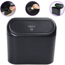 Car Trash Bin Door Hanging Trash Can Portable Rubbish Garbage Car Storage Box AU - Tavice