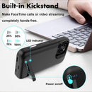Case for iPhone 17 Air with Built - in 5000mAh Battery & Foldable Stand – Slim and Durable Charging Case - Battery Mate