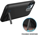 Case for iPhone 17 Pro Max with Built - in 5000mAh Battery & Foldable Stand – Slim and Durable Charging Case - Battery Mate