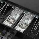 Cash Drawer Register POS 5 Bills + 5 Coins Tray | Electronic & Manual | Heavy Duty - Tavice