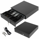 Cash Drawer Register POS 5 Bills + 5 Coins Tray | Electronic & Manual | Heavy Duty - Tavice