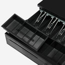 Cash Drawer Register POS 5 Bills + 5 Coins Tray | Electronic & Manual | Heavy Duty - Tavice