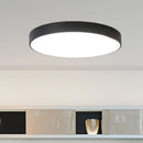 Ceiling Light LED Dimmable/Cool White 24W Black Shell Round Indoor Light | Black - Tavice