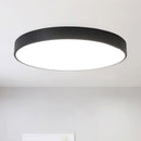 Ceiling Light LED Dimmable/Cool White 24W Black Shell Round Indoor Light | Black - Tavice