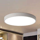 Ceiling Light LED Dimmable/Cool White 24W Shell Round Indoor Light | White - Tavice