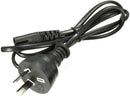Classic Game Console Power Cable – 2 - Pin Figure 8 for PlayStation, Xbox, Sega Systems - Battery Mate