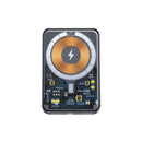 Clear Magnetic Wireless Power Bank PD+QC Charger For iPhone 13 12 Pro Max5000Mah - Tavice