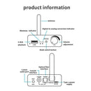 Coaxial Fiber Optic Bluetooth 5.0 Receiver Digital to Analog Audio Converter - Tavice