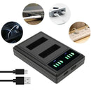 [Combo Pack] 2x EN - EL23 2800mAh Rechargeable Batteries with Smart LCD USB Charger | Replacement for Nikon Coolpix B700, P900, P610, P600, S810C (2 Batteries + Charger) - Tavice