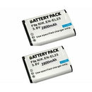 [Combo Pack] 2x EN - EL23 2800mAh Rechargeable Batteries with Smart LCD USB Charger | Replacement for Nikon Coolpix B700, P900, P610, P600, S810C (2 Batteries + Charger) - Tavice