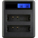 [Combo Pack] 2x LP - E10 2550mAh Rechargeable Batteries with LCD Dual USB Charger | Replacement for Canon EOS 1500D, 1300D, 1200D, 1100D, Kiss X50, 3000D (2 Batteries + Charger) - Tavice