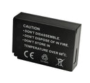 [Combo Pack] 2x LP - E17 1040mAh Rechargeable Batteries with Dual USB Charger | Replacement for Canon EOS 200D, 750D, 760D, 800D, M3, M5, T6i, T6s, Kiss X8i (2 Batteries + Charger) - Tavice