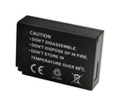 [Combo Pack] 2x LP - E17 1040mAh Rechargeable Batteries with Dual USB Charger | Replacement for Canon EOS 200D, 750D, 760D, 800D, M3, M5, T6i, T6s, Kiss X8i (2 Batteries + Charger) - Battery Mate