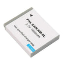 [Combo Pack] 2x NB - 6L 1600mAh Rechargeable Batteries with Dual USB Charger | Replacement for Canon PowerShot SX530, SX540, SX610, SX710, S90, S95, D10, D20 (2 Batteries + Charger) - Tavice