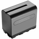 [Combo Pack] 2x NP - F970 8700mAh Rechargeable Batteries with Smart LCD USB Charger | Replacement for Sony NP - F970 / NP - F960 (2 Batteries + Charger) - Battery Mate
