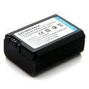 [Combo Pack] 2x NP - FW50 1500mAh Rechargeable Batteries with Dual USB Charger | Replacement for Sony Alpha A5000, A5100, A6000, A6300, A6500 (2 Batteries + Charger) - Battery Mate