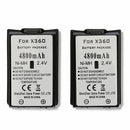 Compatible Battery + USB Charger Cable Pack for XBOX 360 Wireless Controller - Tavice