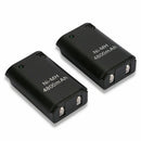 Compatible Battery + USB Charger Cable Pack for XBOX 360 Wireless Controller - Tavice