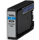 Compatible Canon PGI-1600XL Cyan High Yield Ink Cartridge - 1,200 pages - Tavice