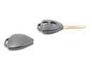 Compatible With Toyota Rav4 Corolla Camry Prado 2 Button Remote Key Shell - Tavice
