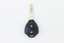Compatible With Toyota Rav4 Corolla Camry Prado 2 Button Remote Key Shell - Tavice