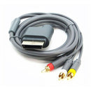Composite HD TV RCA AV Video Video Cable HDTV for Xbox 360 & 360 Slim - Tavice