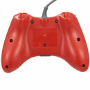 Controller For Microsoft Xbox 360 Console & Windows PC Compute Joystick Wired | Red - Tavice
