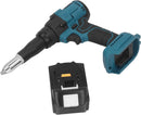 Cordless Rivet Gun 360W Heavy Duty Electric Rivet Gun Brushless Kit with Wrench for 0.1-0.2in Rivets & 18V Lithium Ion Battery - Tavice