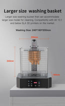 Creality3D UW-02 Washing/Curing Machine - Tavice