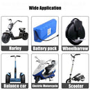 [5 Pins] 54.6V 2A Lithium Battery Power Adapter Charger For 48V Electric Bike Scooter eBike - Tavice