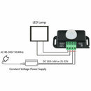 DC 12V-24V 8m Automatic Infrared PIR Motion Sensor Timer Switch For LED light - Tavice