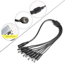 DC 12V 5A Power Supply CCTV Security Camera DVR +8 Split Swann Lorex Defender - Tavice