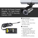 DC 12V 5A Power Supply CCTV Security Camera DVR +8 Split Swann Lorex Defender - Tavice