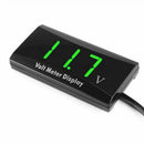 DC 12V LED Digital Monitor Volt Meter Display Battery Gauge Voltage Caravan/Car - Tavice