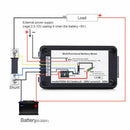 DC Battery Monitor 300A Shunt With wiring Tools For RV Car Solar System Durable - Tavice