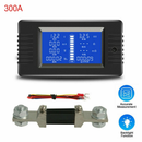 DC Battery Monitor 300A Shunt With wiring Tools For RV Car Solar System Durable - Tavice
