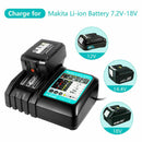 DC18RC 18V Lithium-Ion Battery Charger AU Plug for Makita BL1830 BL1860B BL1850 - Tavice