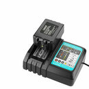 DC18RC 18V Lithium-Ion Battery Charger AU Plug for Makita BL1830 BL1860B BL1850 - Tavice